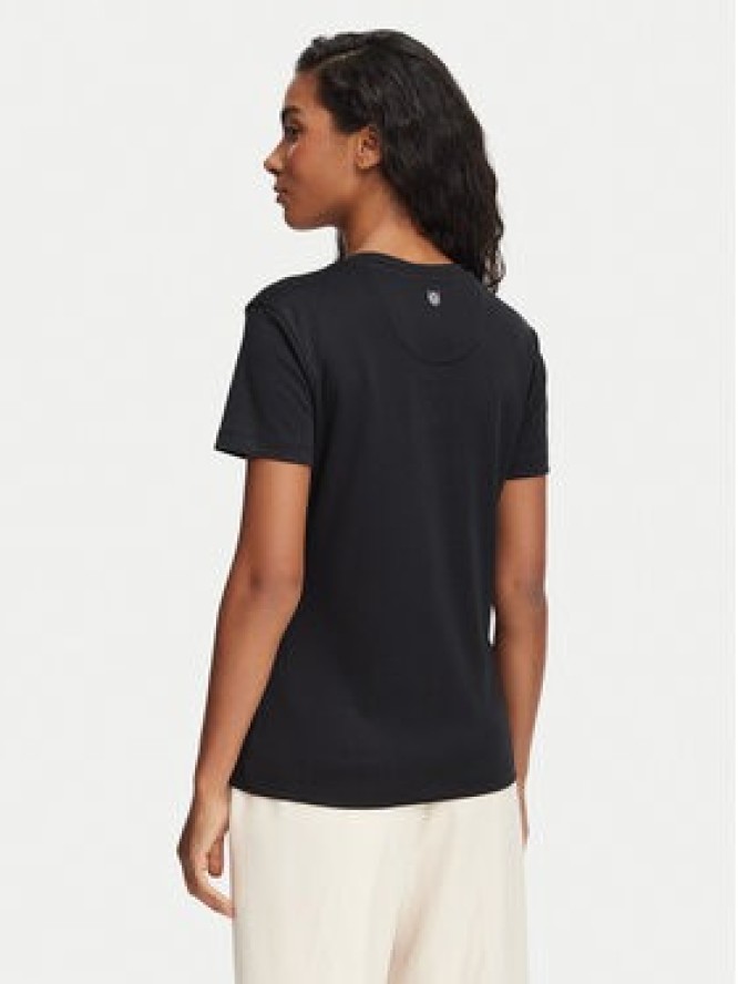 Beverly Hills Polo Club T-Shirt L1608-HR Czarny Regular Fit