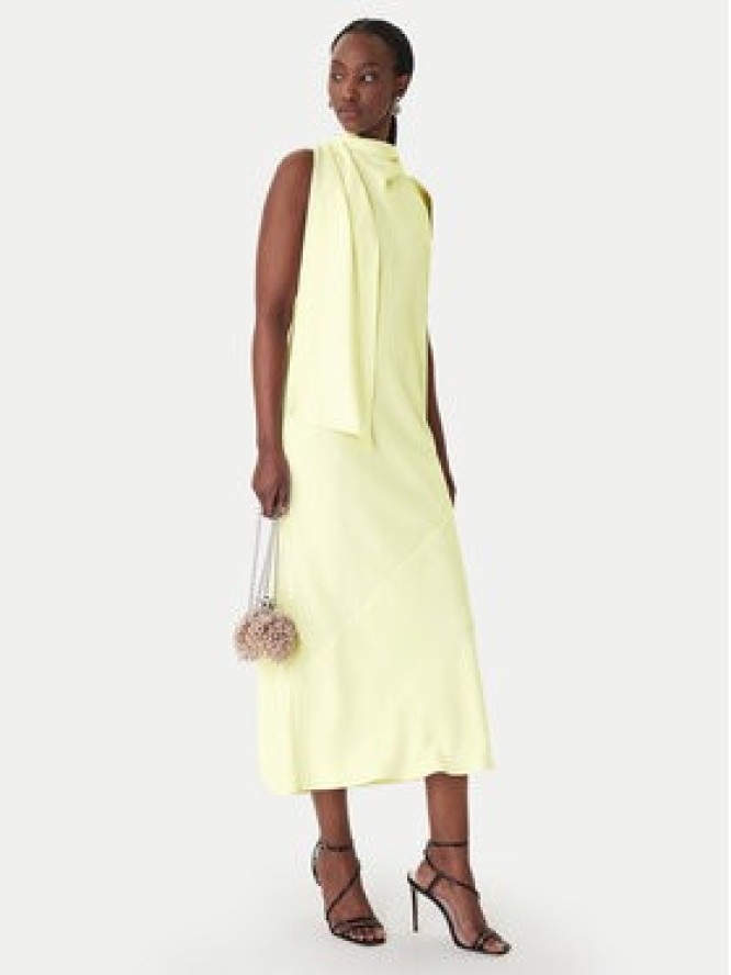 Marella Sukienka koktajlowa Ninfee 2613221083 Kremowy Regular Fit