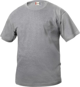 clique Basic-T Junior koszulka bawełniana - grey melange