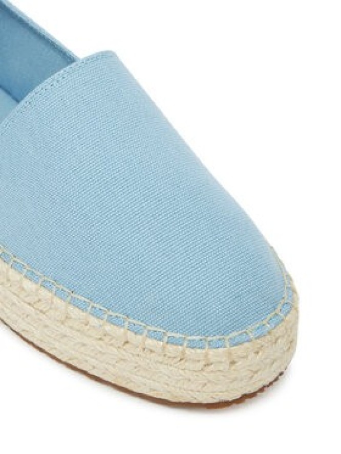 Calvin Klein Jeans Espadryle Platform Espadrille Ml Cs YW0YW01871 Błękitny