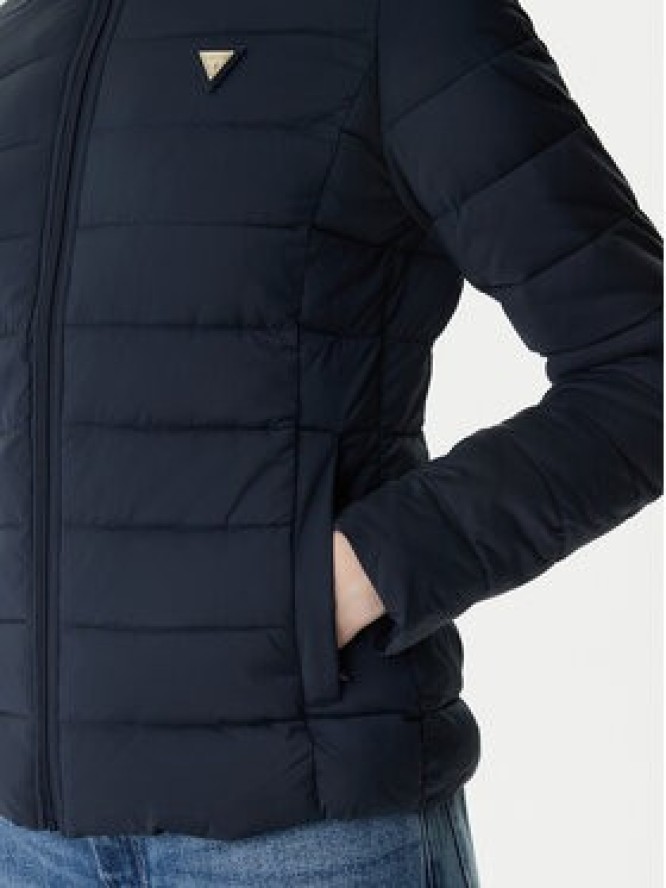 Guess Kurtka przejściowa V4YL04 WF3X0 Granatowy Regular Fit