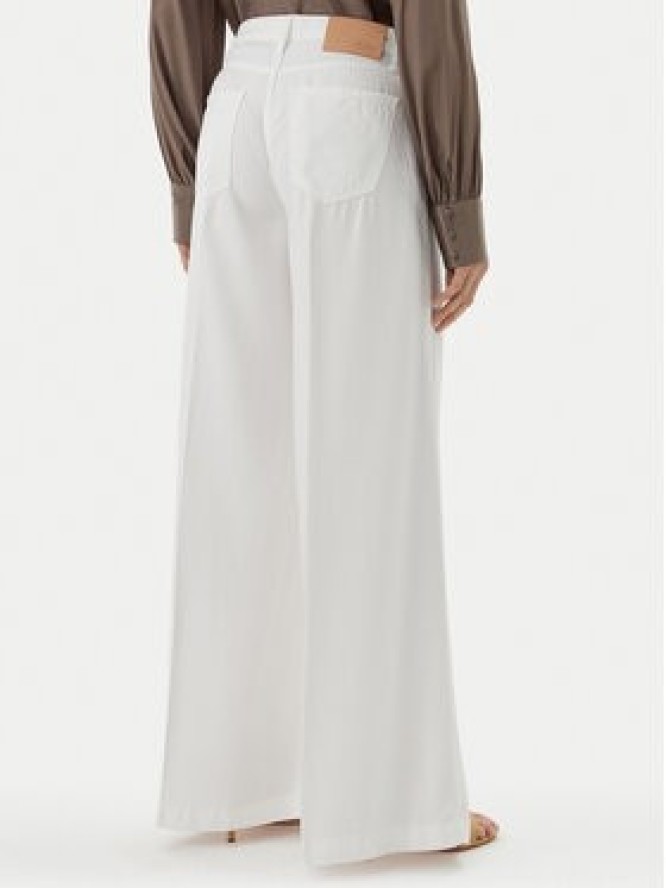 ViCOLO Jeansy DD5043 Biały Wide Leg