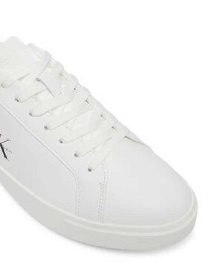 Calvin Klein Sneakersy Low Pro Cups Lth Ml HW0HW03146 Biały