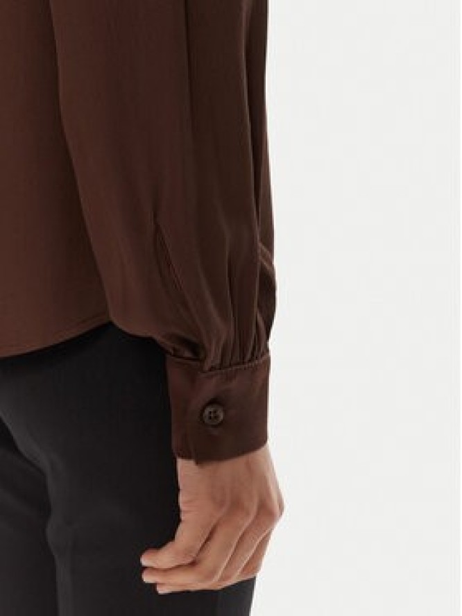 Liu Jo Koszula MF5106 T2578 Brązowy Regular Fit