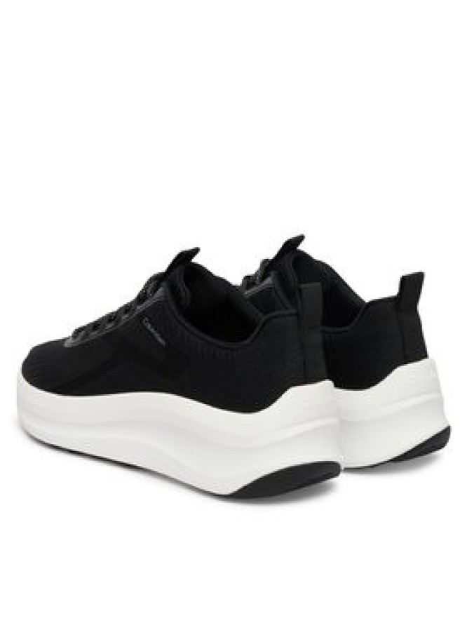 Calvin Klein Sneakersy Chunky Run Ckstripe Lup Sp Kn HW0HW03006 Czarny