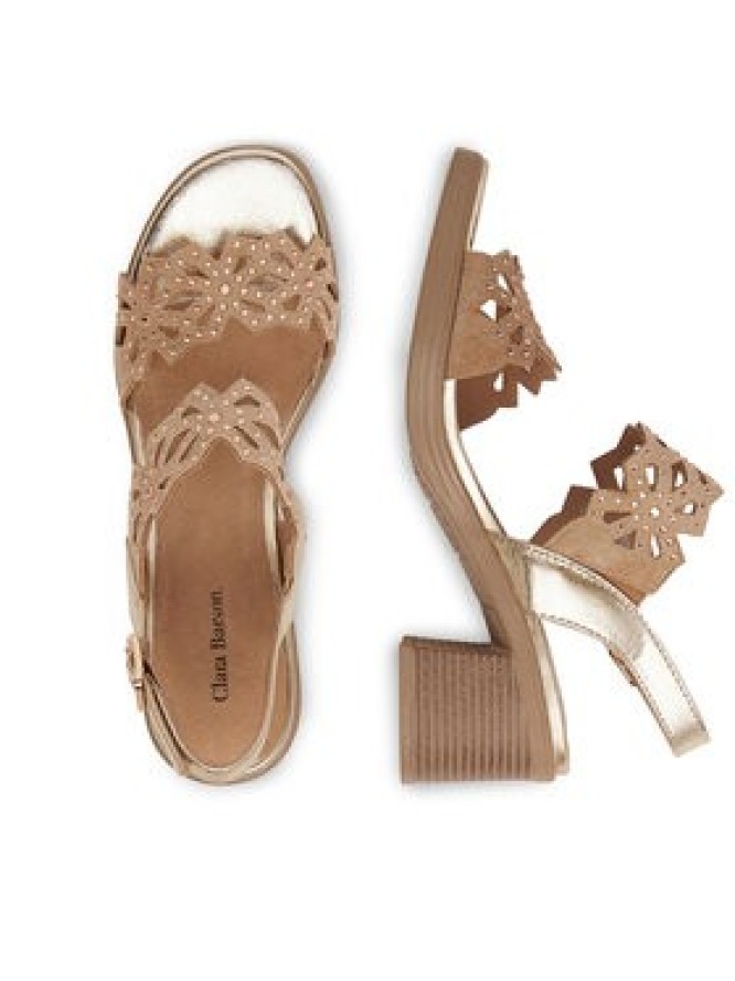 Clara Barson Sandały WS10006-08 Brązowy