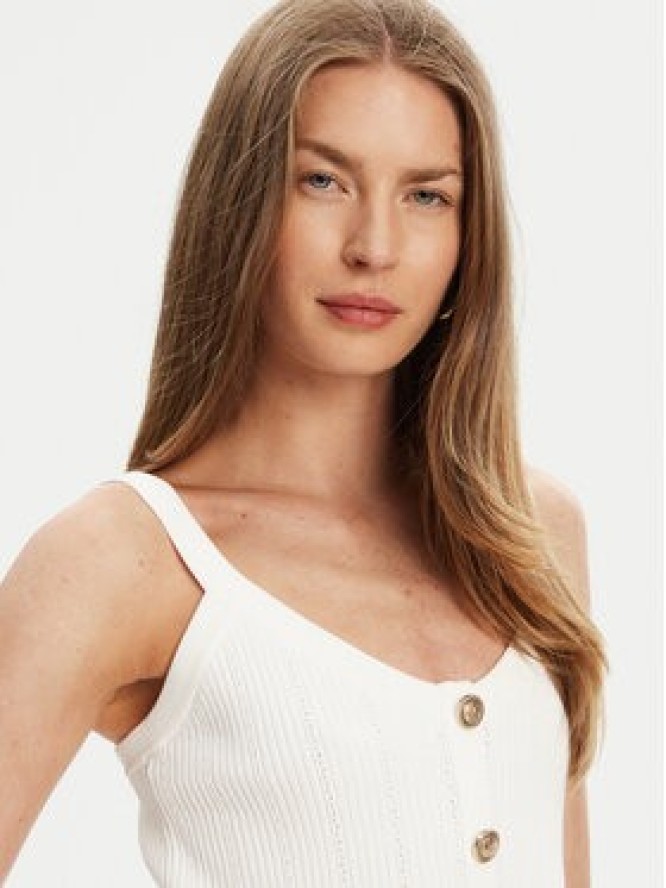 Guess Top W5YR10 Z0130 Biały Regular Fit