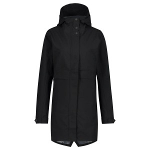 Parka Rain Jacket Women Black