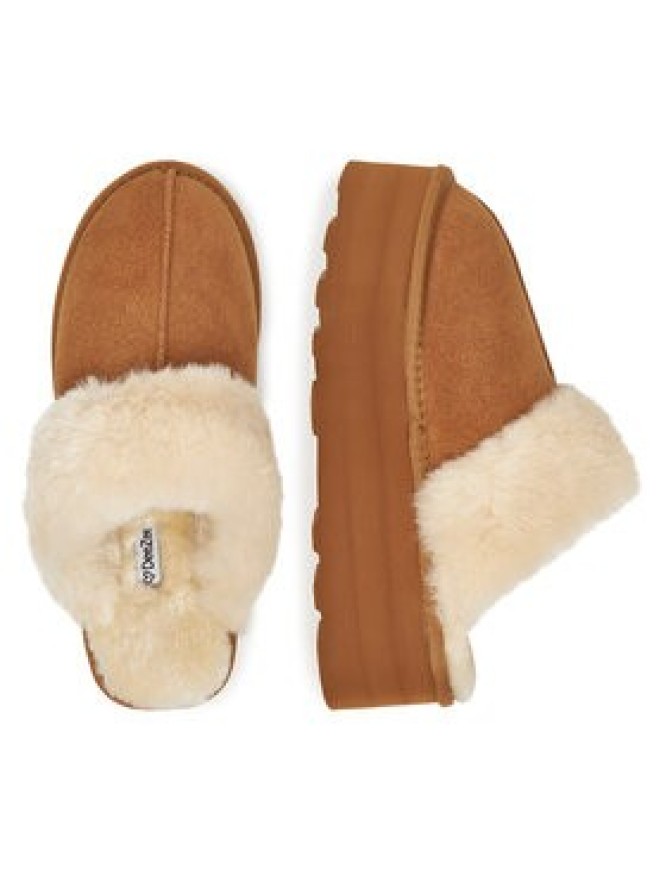 DeeZee Kapcie DZ-AW12 Brązowy