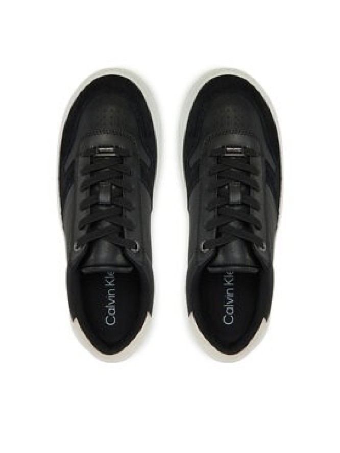 Calvin Klein Sneakersy Cupsole Lace Up HW0HW02470 Czarny
