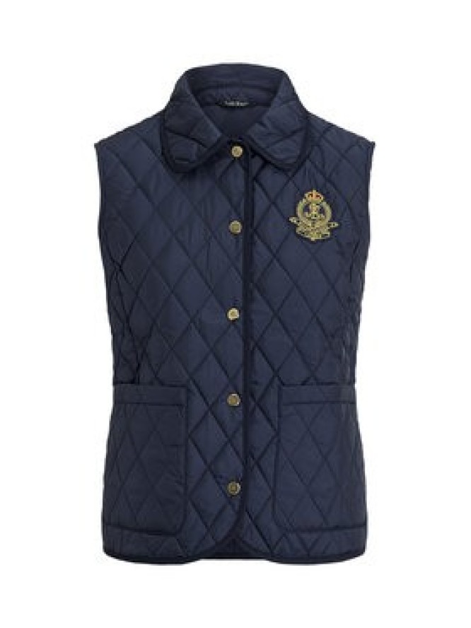 LAUREN RALPH LAUREN Kamizelka 297P10887001 Granatowy Regular Fit