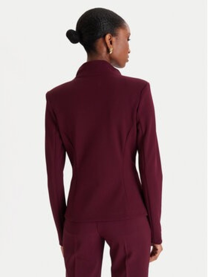 Rinascimento Marynarka CFC0125220003 Bordowy Slim Fit