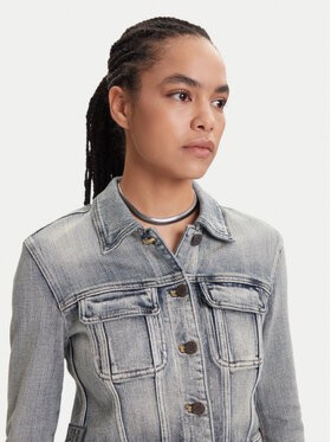 Miss Sixty Kurtka jeansowa 6S1WJ50100 Niebieski Slim Fit