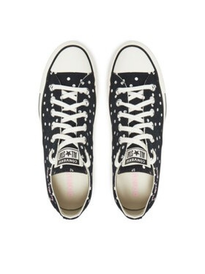 Converse Trampki Chuck Taylor All Star Polka Dots A12570C Czarny
