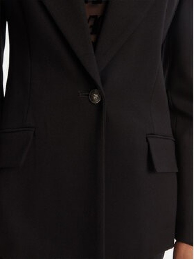 Versace Jeans Couture Marynarka 79HAQ702 J0092 Czarny Slim Fit