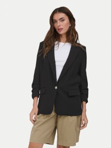 ONLY Marynarka Lita 15370275 Czarny Regular Fit