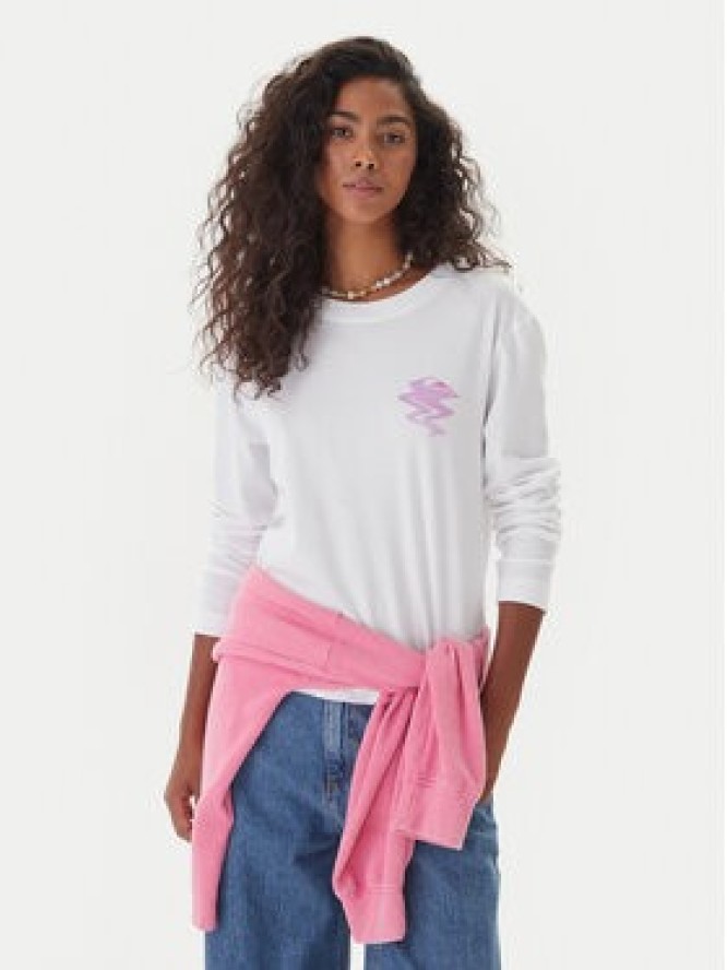 Quiksilver Bluzka EQWZT03200 Biały Regular Fit