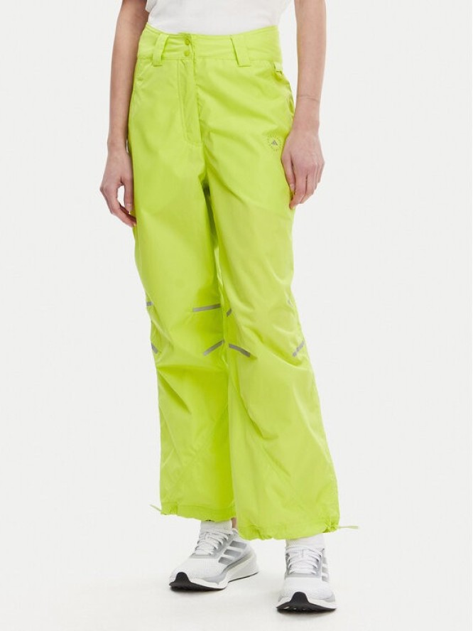 adidas by Stella McCartney Spodnie dresowe Woven JG5783 Zielony Loose Fit