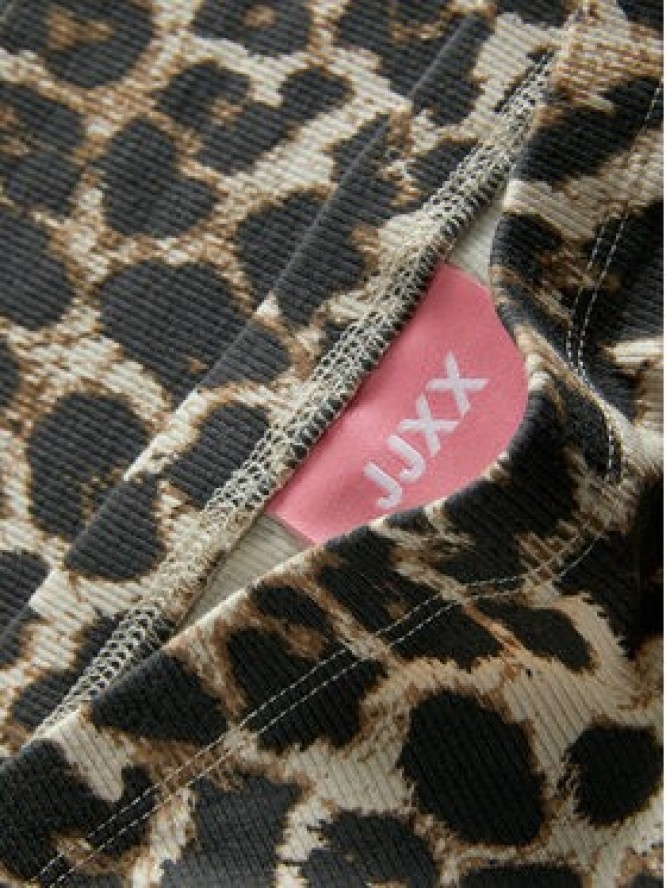 JJXX Top Fiona 12280486 Brązowy Slim Fit