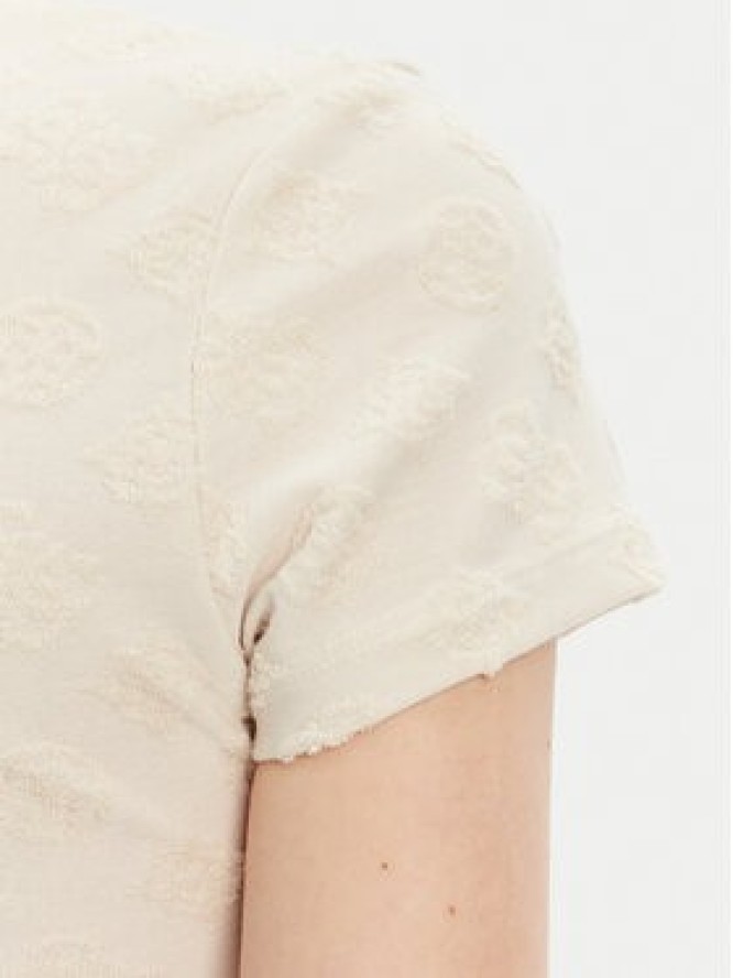 Guess Sukienka codzienna V5GK07 KCT02 Beżowy Regular Fit