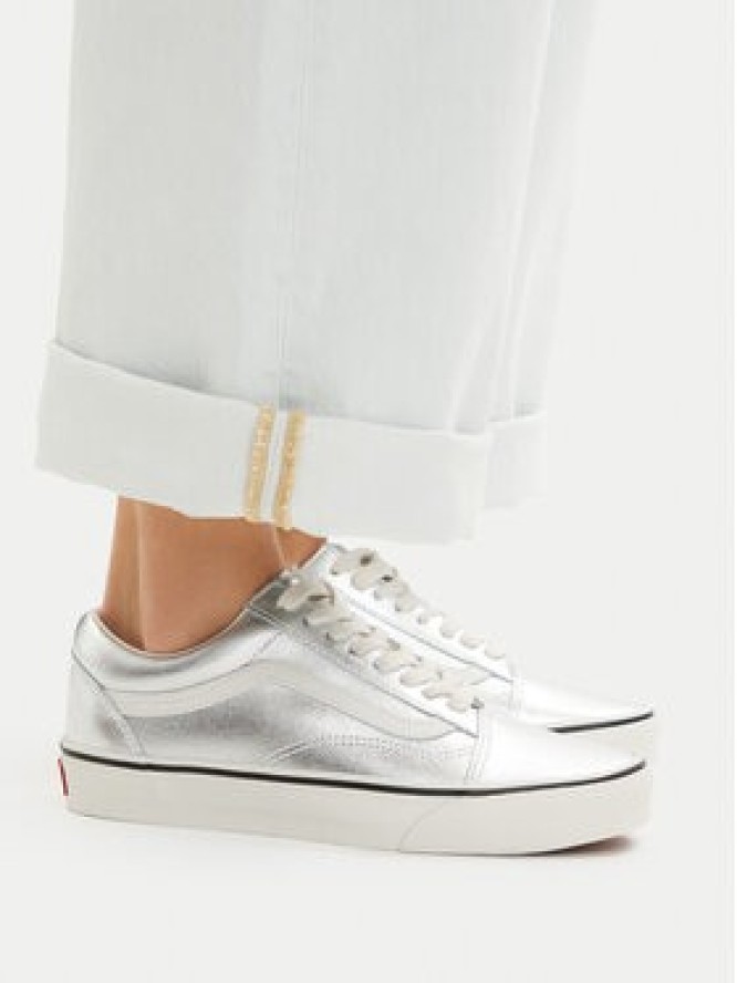 Vans Tenisówki Old Skool VN000E8WH271 Srebrny