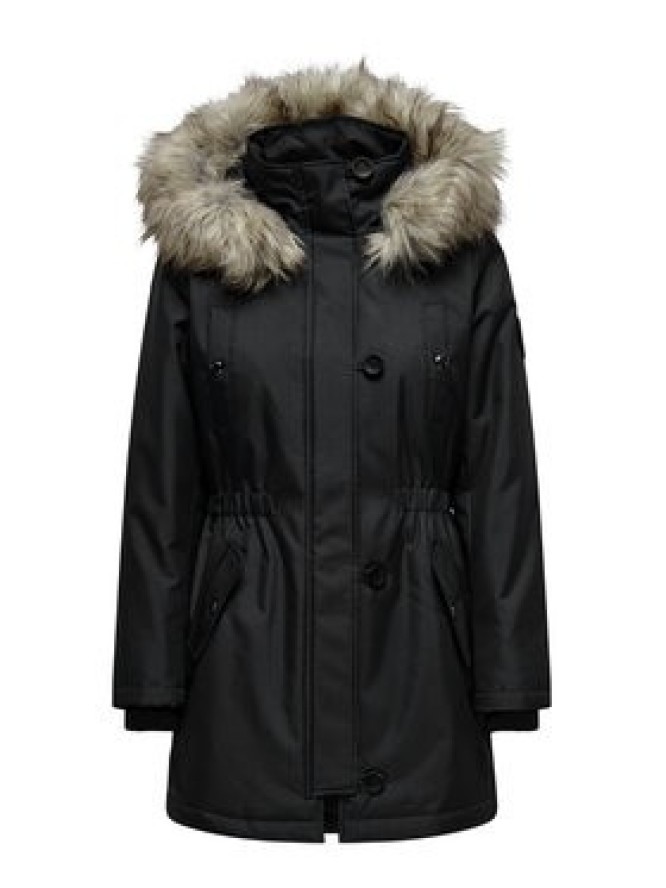 ONLY Parka Iris 15304625 Czarny Regular Fit