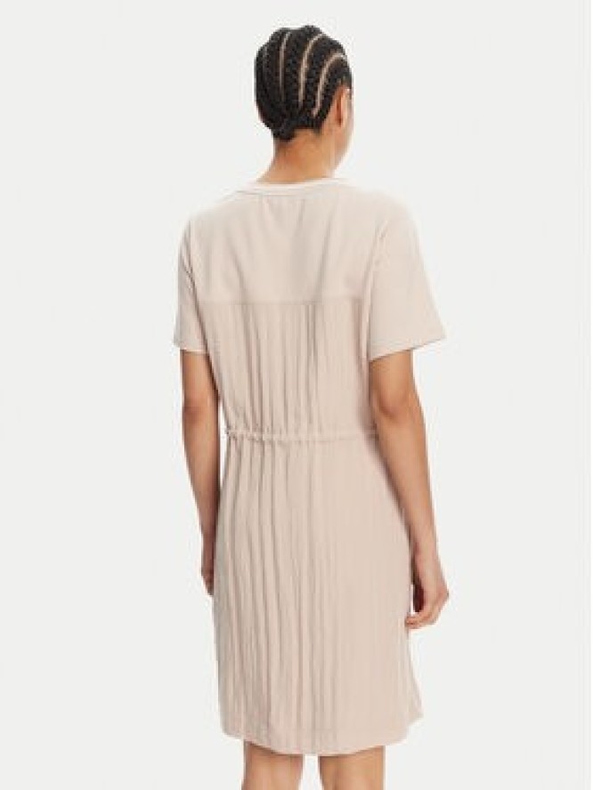 Liu Jo Sport Sukienka codzienna TA5128 T2921 Beżowy Regular Fit