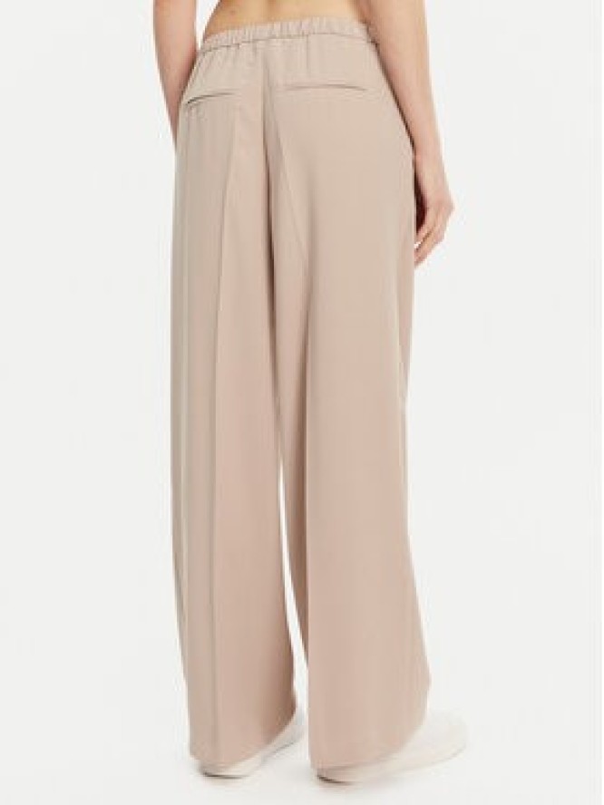 ONLY Spodnie materiałowe Leila 15338347 Beżowy Wide Leg