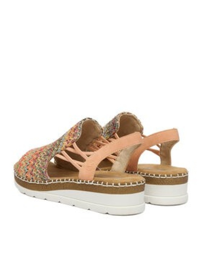 Rieker Sandały CEO-V1241-90 Kolorowy