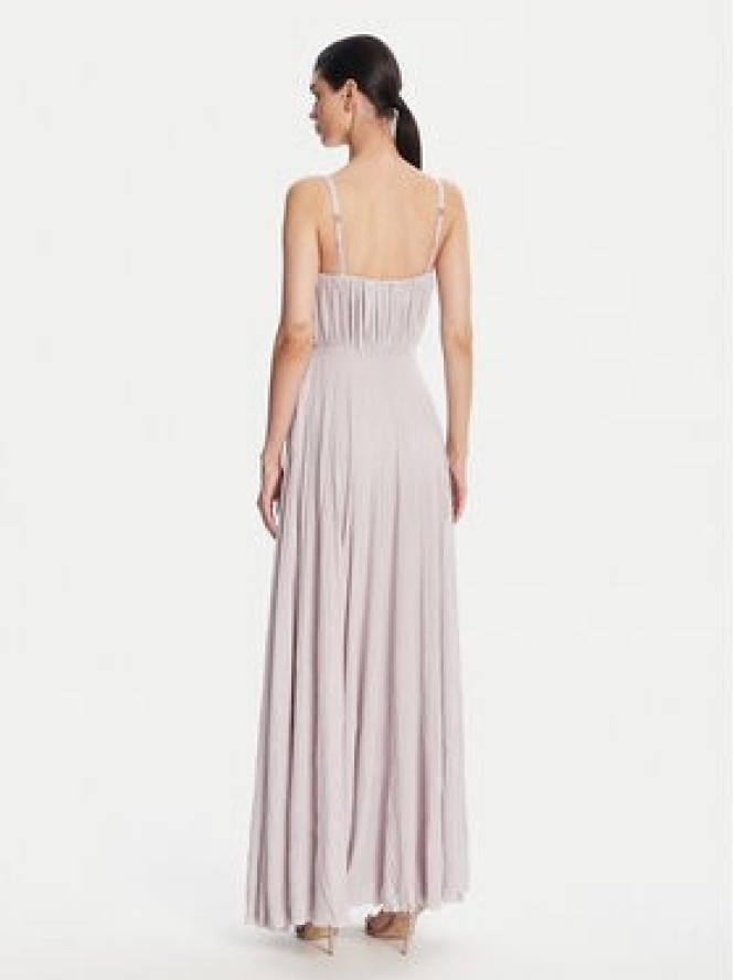 Elisabetta Franchi Sukienka wieczorowa ABR2252E2 544 Fioletowy Regular Fit