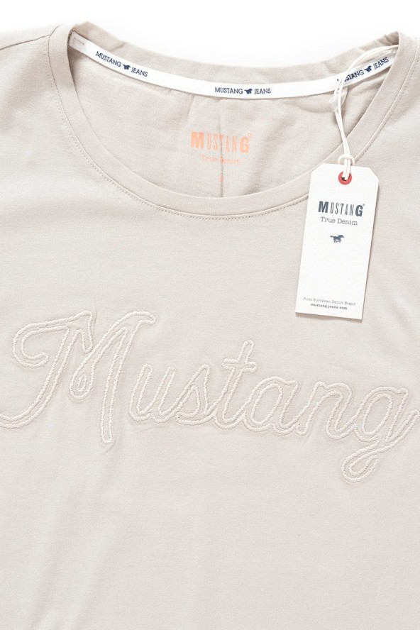 MUSTANG T SHIRT DAMSKI Alexia C Embro Dove 1009060 4025