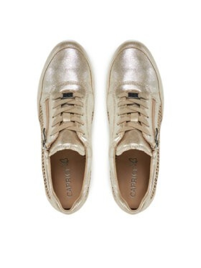 Caprice Sneakersy 9-23550-42 Złoty