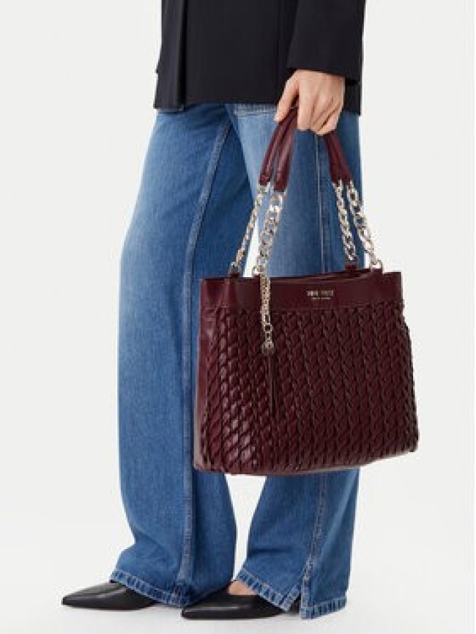 Nine West Torebka CEO-DAKOTA-II-LDA8007 Bordowy