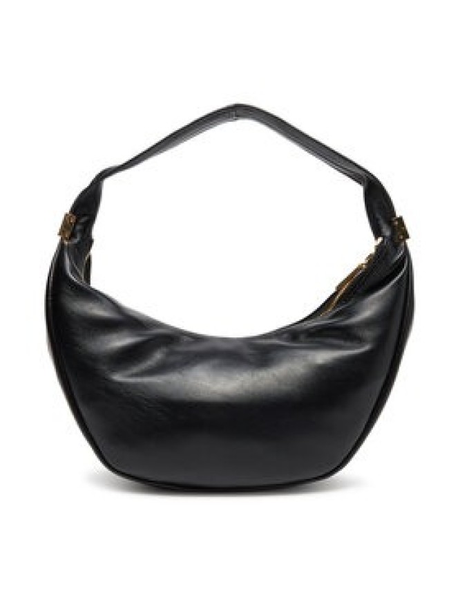 Calvin Klein Torebka Pinched Soft Crescent Sm LV04F3010G Czarny