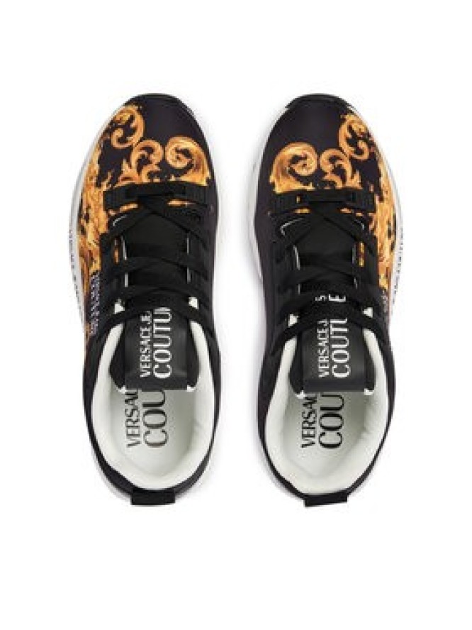 Versace Jeans Couture Sneakersy 80VA3SAA ZSE00 Czarny