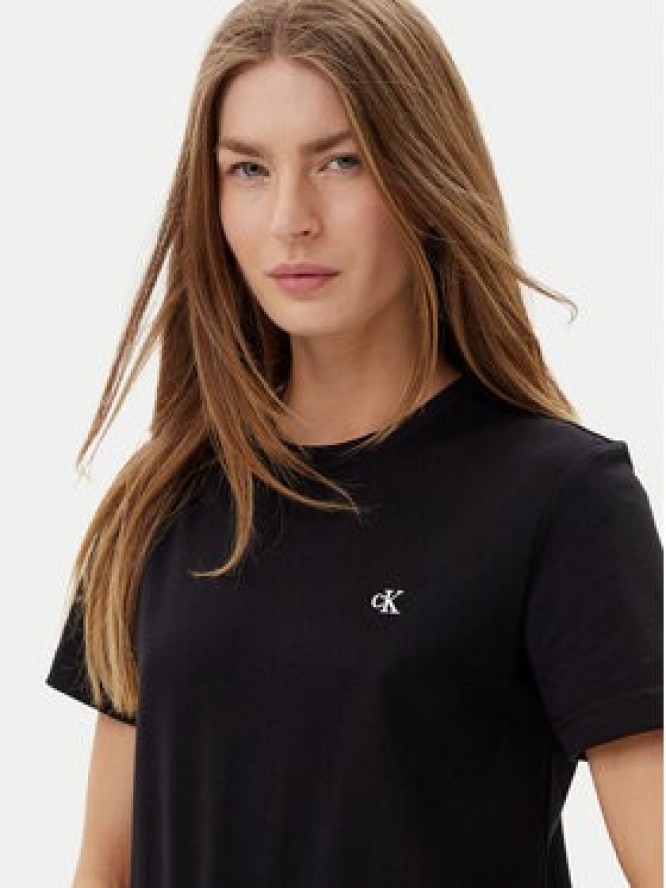 Calvin Klein Jeans T-Shirt LV047B224G Czarny Regular Fit