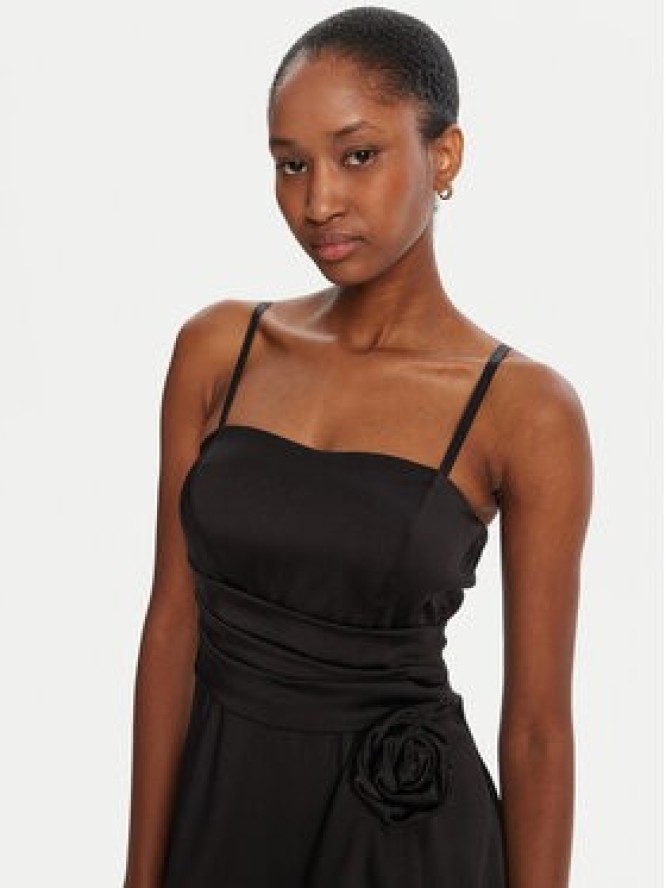 Rinascimento Sukienka koktajlowa CFC0125219003 Czarny Slim Fit