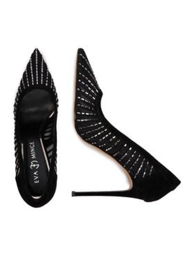 Eva Minge Szpilki EO-MOLLY-LT1643-15 Czarny