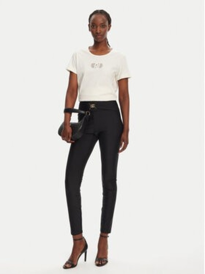 Liu Jo Sport Legginsy 0000304989469 Czarny Slim Fit