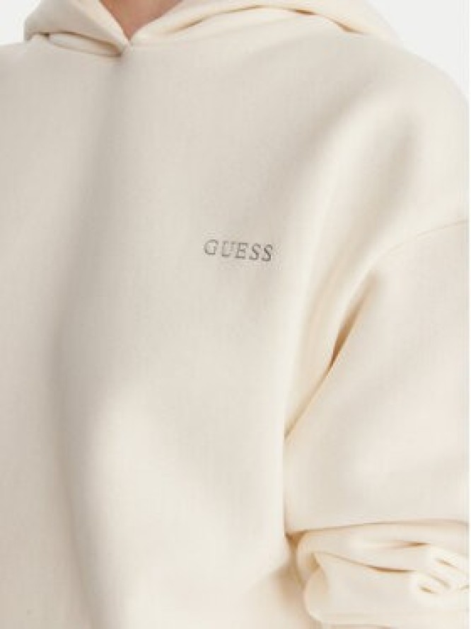 Guess Bluza V6RQ14 K9V31 Écru Regular Fit