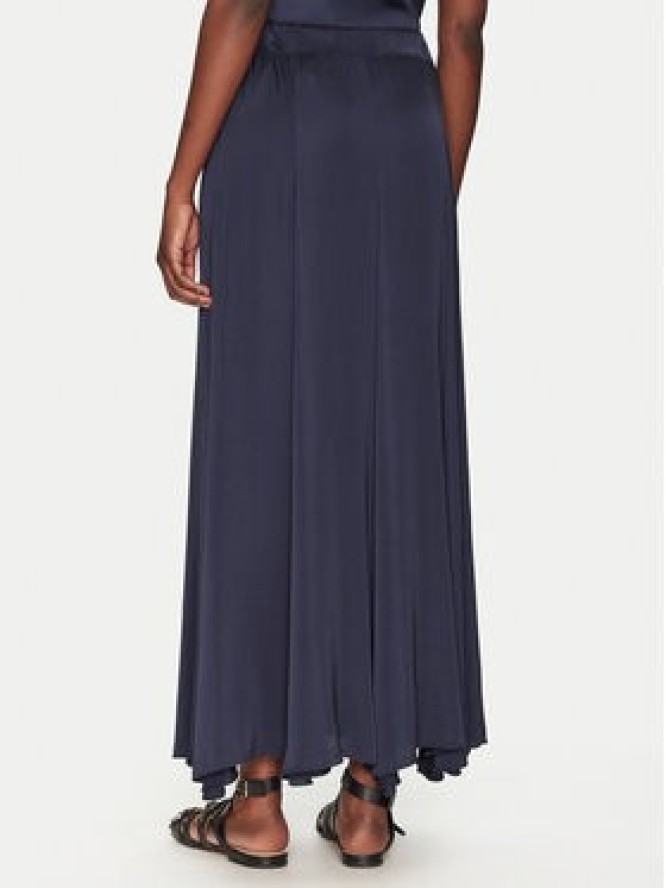 ViCOLO Spódnica maxi TD0004 Granatowy Regular Fit