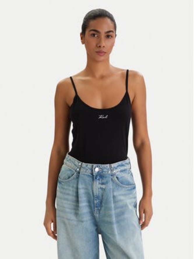 KARL LAGERFELD Komplet topów B1W47021 Czarny Slim Fit