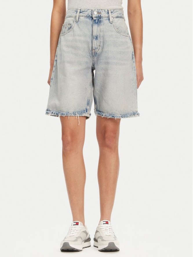 Tommy Jeans Szorty jeansowe Mia DW0DW20086 Niebieski Relaxed Fit