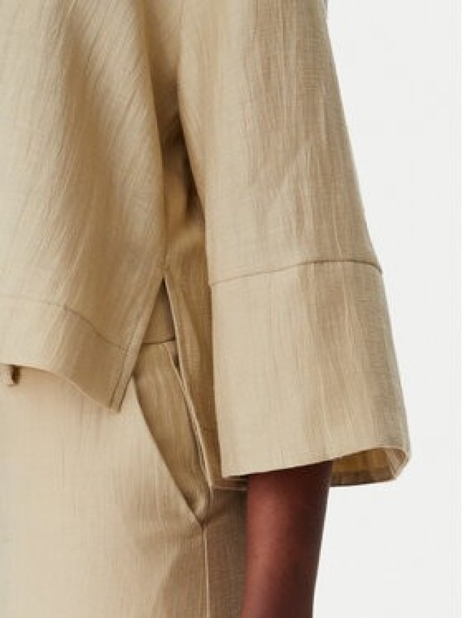 KAOS Bluzka RP1MR064 Beżowy Regular Fit