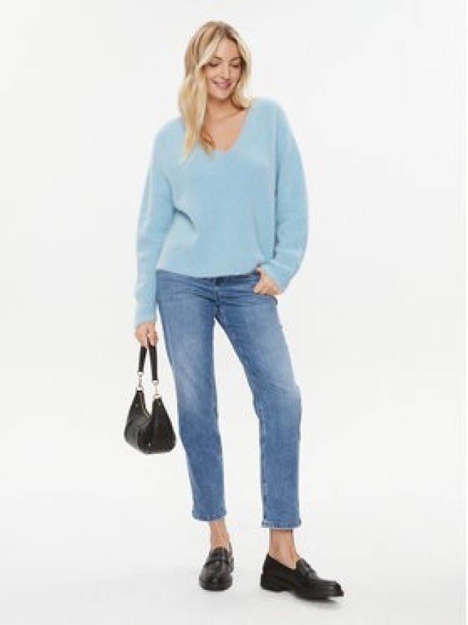 Marella Sweter Amedea 2333661936200 Niebieski Regular Fit