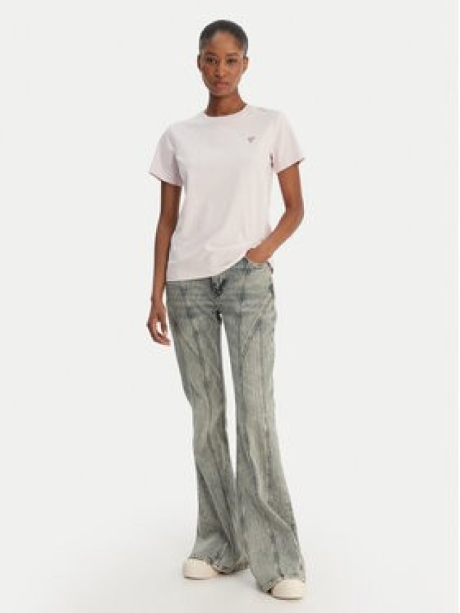 Guess Jeans T-Shirt W4YI10 J1314 Różowy Regular Fit
