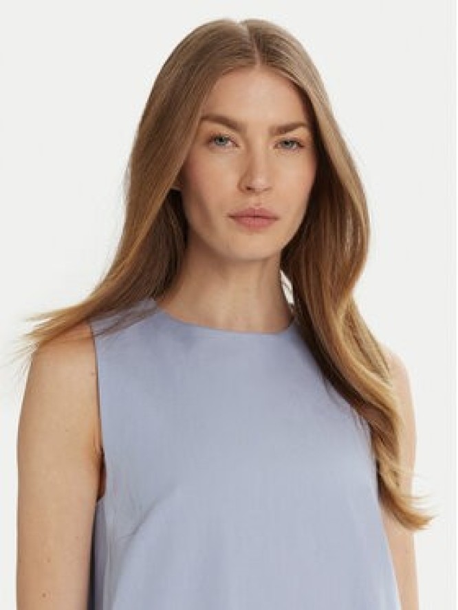 Weekend Max Mara Sukienka codzienna Racer 2515221102 Błękitny Regular Fit