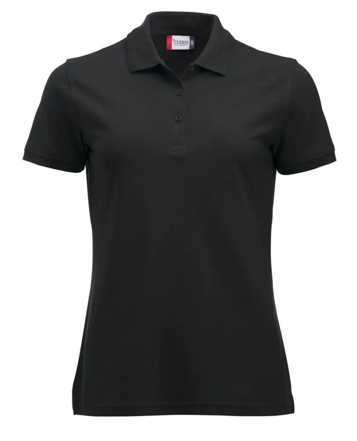 clique Polo Manhattan Women czarna z prążkami jacquard