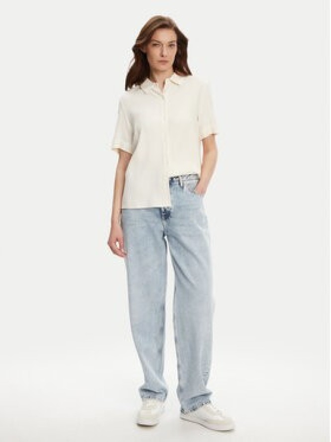 Calvin Klein Jeans Jeansy 90's J20J225504 Niebieski Loose Fit