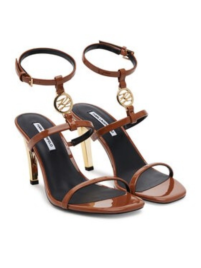 KARL LAGERFELD Sandały Belvia KL32914 Brązowy